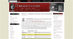 Desktop Screenshot of blog.corradocutlery.com