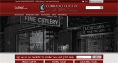 Desktop Screenshot of corradocutlery.com