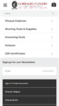 Mobile Screenshot of corradocutlery.com